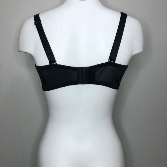 𝅺Wonderbra Black & Cream Lace Size 38DD - Picture 5 of 7